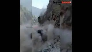Landslide near Devprayag on Rishikesh Badrinath road | Newsroom9