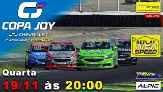 REPLAY HIGH SPEED | COPA JOY CHEVROLET | Mini Endurance | 7&ordf; Etapa 2025 | Velocitta (SP) | Ao Vivo