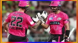 Babar Azam Today Heroic Batting In Bbl Match 37 Against Sydney Thunder | Babar Azam Bbl