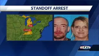 Fugitive Louisville couple's crime spree ends in violent Michigan standoff