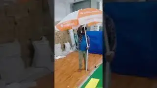Promotional garden umbrella for marketing / PBS PRACHAR BHARAT