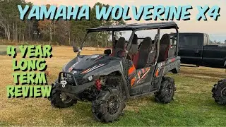 Is This the BEST 4 Seat Side-by-Side For Your Family?  2018 Yamaha Wolverine X4 Long Term Review!