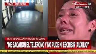 Mujer denunció violación, secuestro y tortura de un grupo de policías