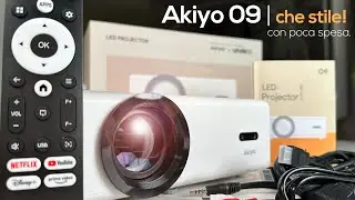 AKIYO O9 Proiettore, recensione completa. Buona Qualit&agrave; al giusto prezzo.