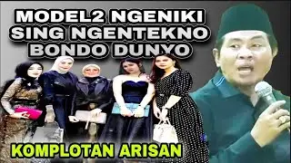 Kh anwar zahid, wong lanang pethentengan kerjo, sing wedok ora jowo @MACANSURGA