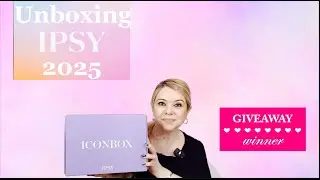 Unboxing Ipsy Icon Box! Giveaway Winner!