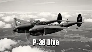 Germans Never Expected P-38 Dive Recovery Flaps To Out-Dive Their Messerschmitts