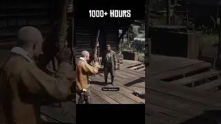 Killcam 10 hours vs 1000  hours of gameplay in RDR2