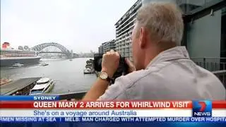 Queen Mary 2 arrives in Sydney