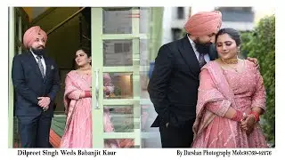 4k Live. Lady Sangeet Dilpreet Singh Weds Babanjit Kaur By Darshan Photography Mob : 98769-42276