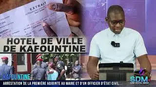 Scandal in KAFOUNTINE: The first deputy mayor and a civil registrar have been jailed!