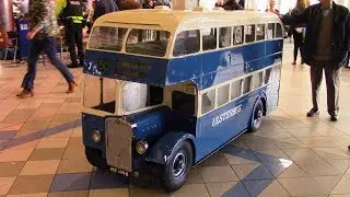 The Wee Bus (Leyland PD 2 Decker Model) at Belfast Europa for Translink's Bus & Train Week 8/6/17