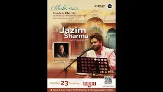 JAZIM SHARMA AND SALIM ARIF LIVE IN CONCERT IN FLORIDA