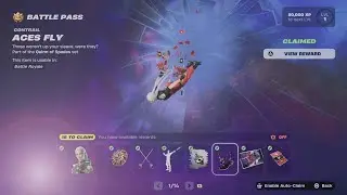 How to Unlock Aces Fly Contrail in Fortnite | Battle Pass Rewards Page 1