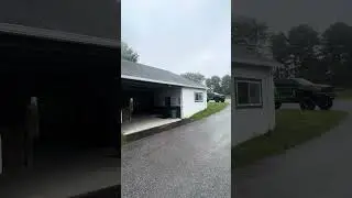 Seamless 90ft Gutter #gutters #rain #guttermaintenance#gutterdownspout#gutterinstallation#satisfying