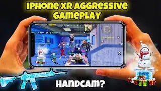 iPhone XR HANDCAM 🔥 / 4 Fingers Claw 👌🏻| Pubg Test 2023!