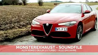MONSTERexhaust | ALFA ROMEO GIULIA 200/280PS