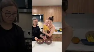 Another dinner by grandma :)
