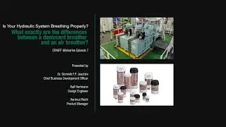 What exactly are the differences between a desiccant breather and an air breather?