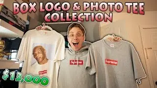 My $13,000 Box Logo & Photo Tee Collection