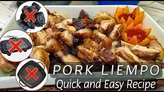 SOBRANG EASY AT HASSLE FREE TOASTER OVEN-GRILLED PORK LIEMPO I ONLY P 3.00 ENERGY COST