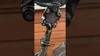 Huge 5000w full throttle beast with a 35ah triangle battery
