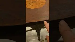 Full length video will follow. Restoring vintage table. #diy #vintage