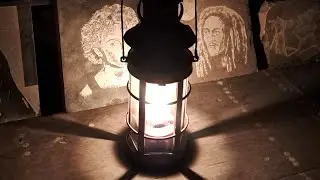 Fitting a Wick to an old oil parrafin lamp
