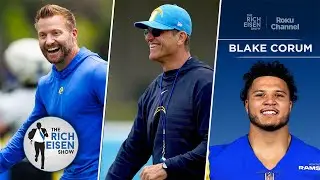 Rams RB Blake Corum: Sean McVay & Jim Harbaugh are More Alike Than You Might Think | Rich Eisen Show