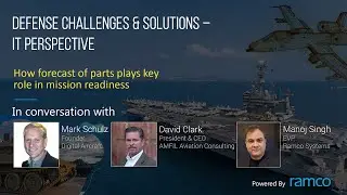Defense Challenges & Solutions: How forecast of parts play a key role in mission readiness