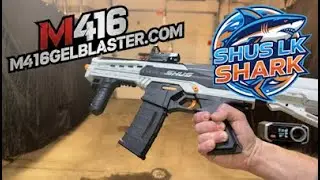 ⚡️🦈ДЕМО! - SHUS LK Shark (ИГРУШКА!) Гелевый бластер - 8-е поколение - 2 режима - Прайм - И многое...
