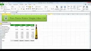 Using Backstage view or the File tab in Excel