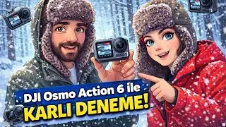 OSMO ACTION6 AÇILIŞI📷 BOLU’DA KARLI DENEME ❗️ VLOG⛰️❤️❗️