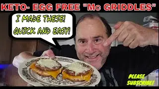 The Best Eggless Keto McGriddle You Can Make Today #davidlost108pounds #cookingwithdavidgardner #FYP