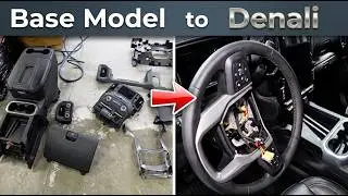 Denali Interior Swap from Base Model GMC Sierra HD !!