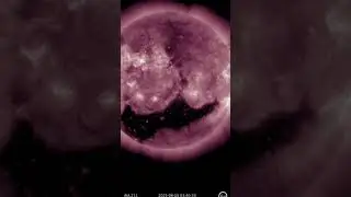Sun's on Fire 6/15/25; M8.4 solar flare AR4114 #space #solaractivity #solarsystem #supernova