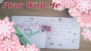 MARCH 2023 Plan with me 🌺 Ladybug Bullet Journal Theme 🌷