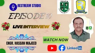 Episode 10 Live Interview with Ali Shair, Student of DAE Electrical at GCT Multan on his life.
