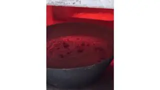 Burning /Ashing gold loaded activated carbon