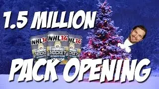 NHL 14 HUT: 1.5 Million Pack Opening I Christmas Ultimate Pack