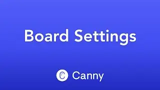 Board Settings