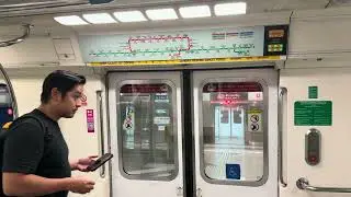 [iP17 4K60/Retired] SMRT Kawasaki Heavy Industries Kinki Sharyo C151 (005/006): City Hall to MRB. 