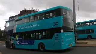 Buses in the city of Wakefield in West Yorkshire  27/7/2020 featuring Arriva and stagecoach