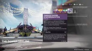 Destiny 2 Season of Dawn Approach Obelisk in Tower Courtyard to Interact