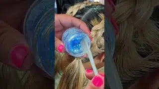 How to apply and remove hair glitter
