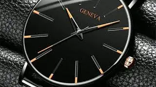 Business Minimalist Thin Watch - Men's Fashion