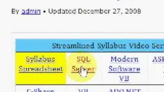SQL Server Management Studio Video Training Tutorial - FREE