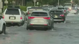 Traffic affected in parts of Miami-Dade due to flooding