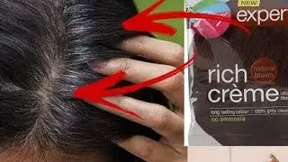 Hair root touchup kise karte h step by step for beginners #haircare #haircolor #tutorial #viralvideo