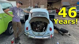 Первый запуск за 46 лет — Volkswagen Beetle 1967 года.